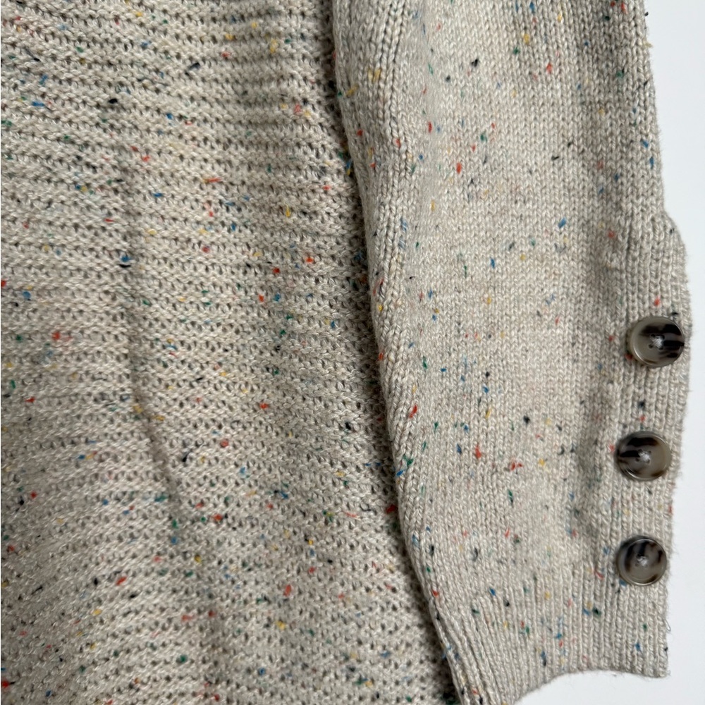 LOFT Multicolor Speckled Knit Sweater - Picture 2 of 3